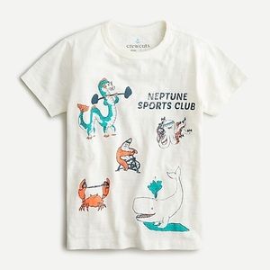 Jcrew Crewcuts Neptune sports club t shirt